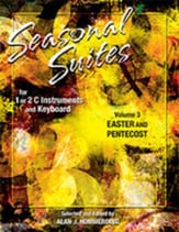 Seasonal Suites #3 Easter and Pentecost C Instrument Solo or Duet with Piano cover